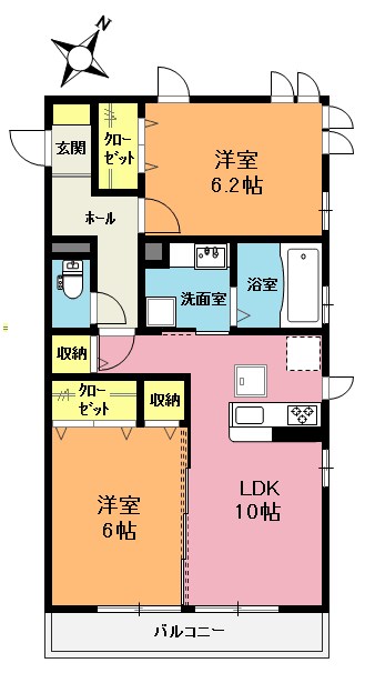 ヴァイオレット 間取り