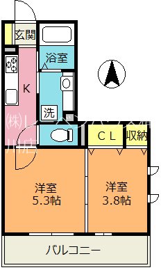 グレイスハウスⅡ 間取り