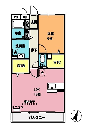 リビングゲートシティ　Ⅰ 間取り