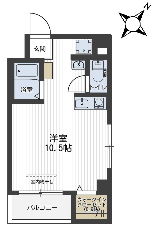 ブランドール・エム 間取り