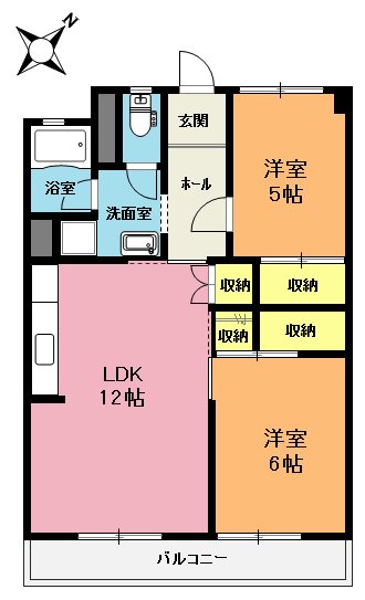 コーポ春日 間取り