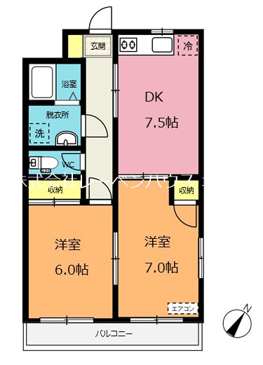 カーサグレース 間取り