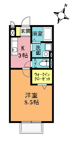 エストモナリエ 間取り