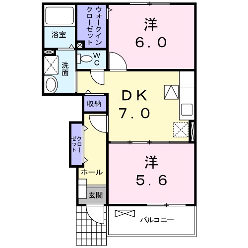 レガーロ栄 間取り