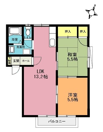 SHMアークガーデン桶川 D 間取り