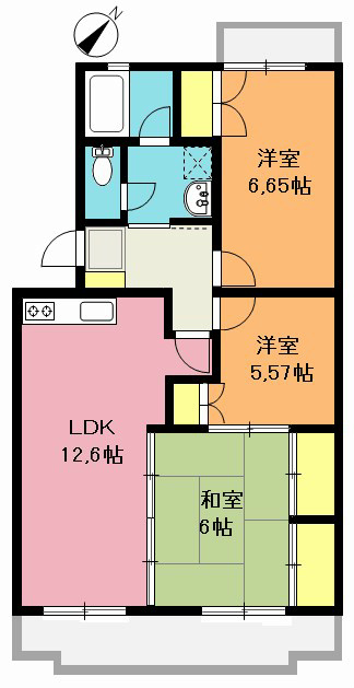 メゾンエトワール 間取り