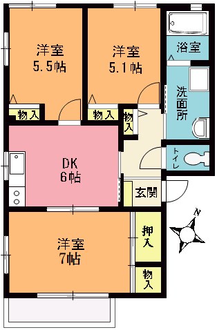 ベストハイツ 間取り