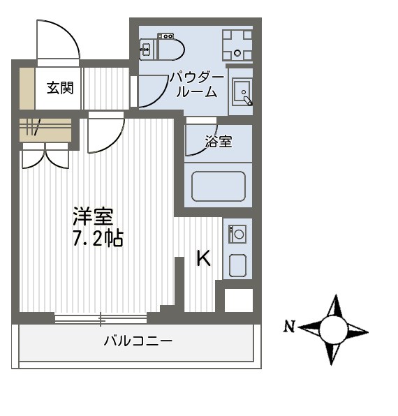 Vie Nouvelle常盤 間取り