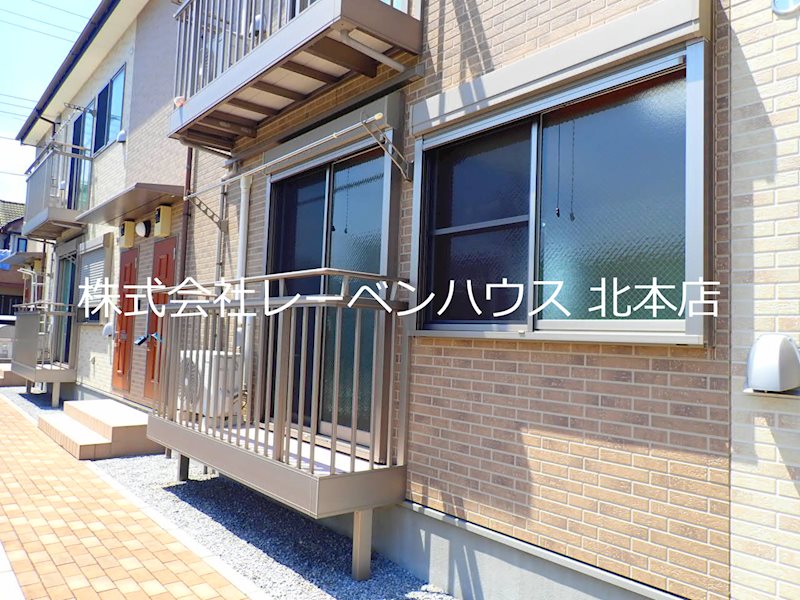 アムール・ナカマチ ベランダ