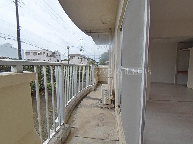 サンハイツウチヤマ ベランダ
