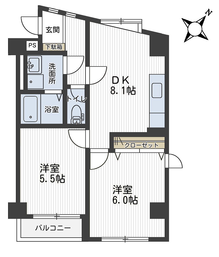 常盤９ 間取り