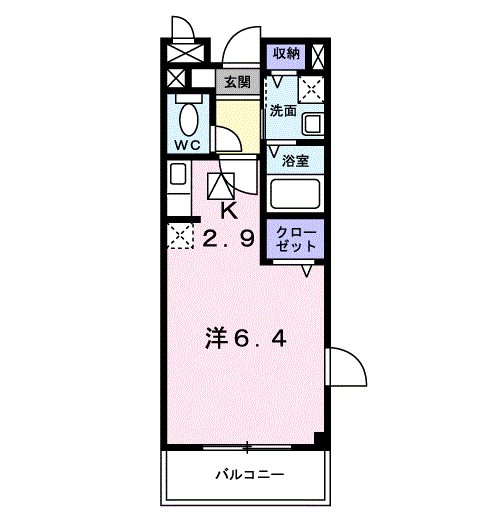 オーブ柏座 間取り