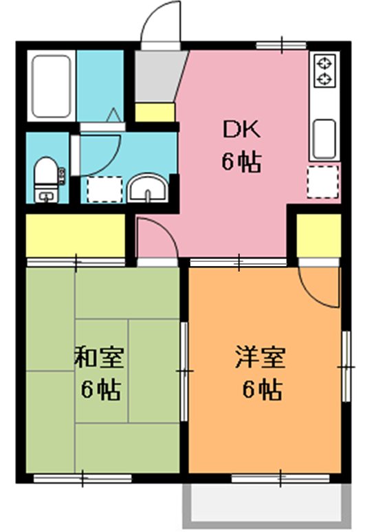 グラックス本山　A棟 間取り