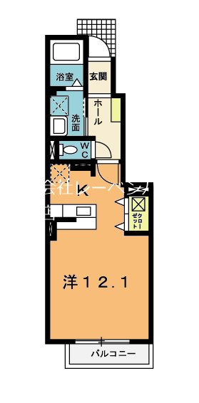 シスター・パラッツォＢ 間取り
