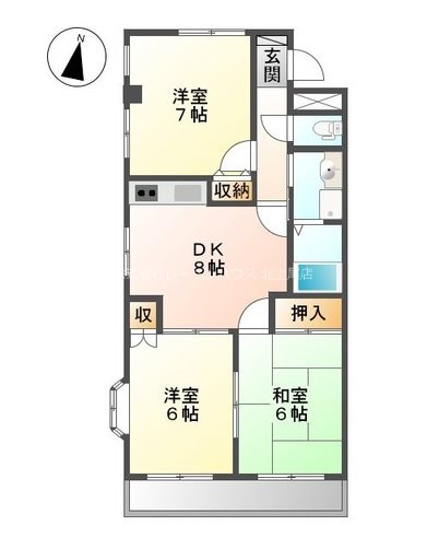 ライフシティホープ 間取り