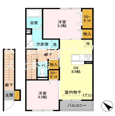 ペイサージュ宮前 間取り