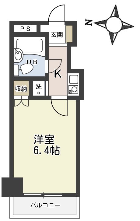 コスモスパジオ浦和常盤 間取り