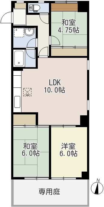プリンシパル浦和 間取り