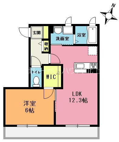 クオリティーハイムⅢ  間取り