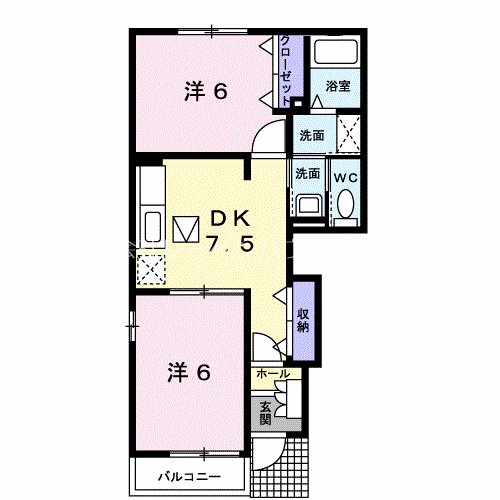 フィオーレⅠ 間取り