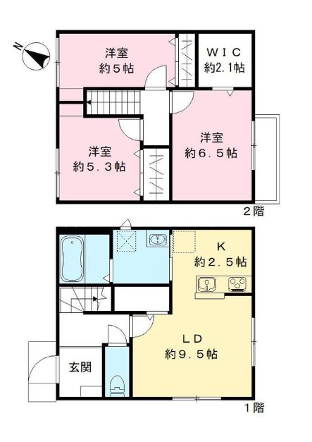 ライジングスクエア 間取り
