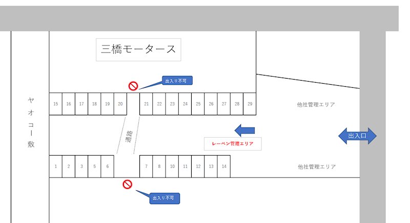 北本市中央4丁目駐車場（01379-P001） 間取り