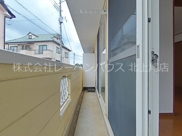 ナガシマハイム ベランダ