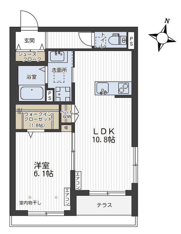 Ｉ．Ｖｉｌｌａｇｅ 間取り