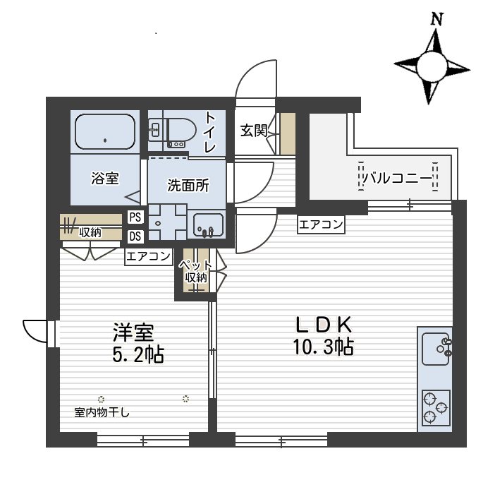 ジュネス浦和元町 間取り