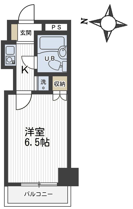 コスモスパジオ浦和常盤 間取り