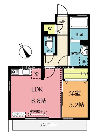 エスポワール 間取り