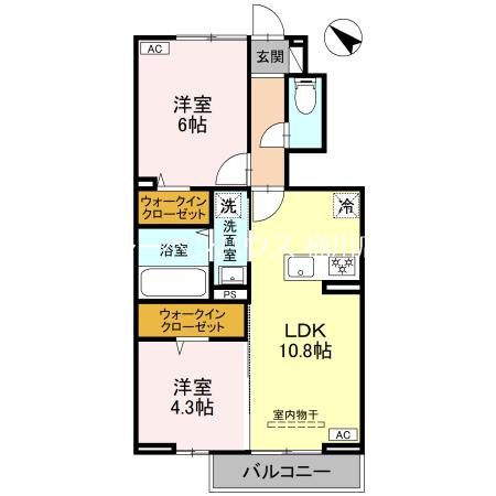 CLASSEUM桶川泉Ⅱ 間取り