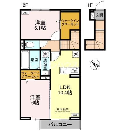 CLASSEUM桶川泉Ⅱ 間取り