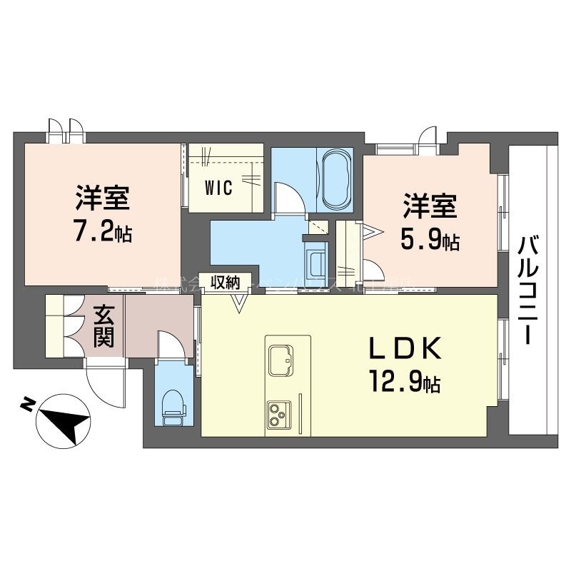 ベルドミール 間取り