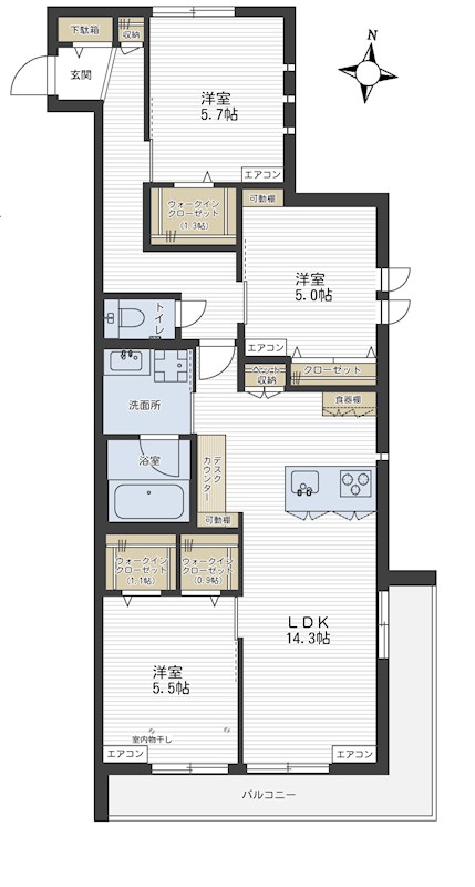 Ｍａｉｓｏｎ　Ｔａｍｐｏｐｏ 間取り