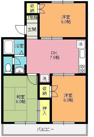 サンライズ若宮 間取り