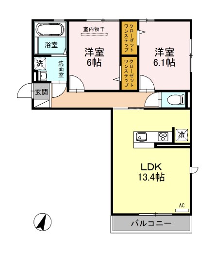 エスポワールⅢ 間取り