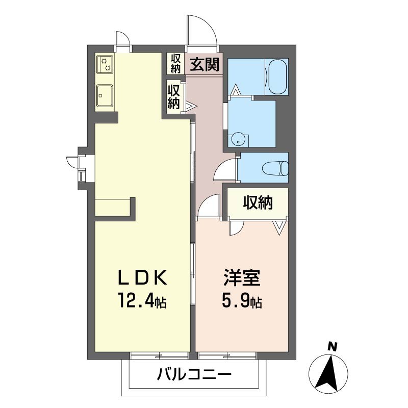 【SHM】シャトーイーグルＣ棟  間取り