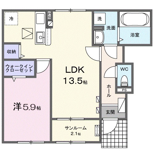 グラン　ヴェール 間取り