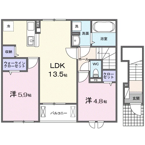 グラン　ヴェール 間取り
