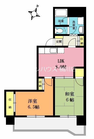 桶川中央マンション 間取り