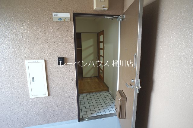 桶川中央マンション 玄関