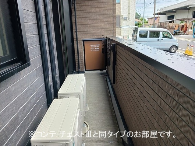 コスモステラス　ウエスト ベランダ