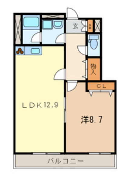 プリマベーラ鴨川 間取り