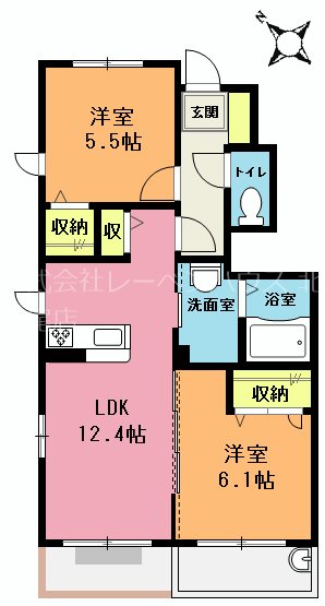 イーストガーデン Ｂ 間取り