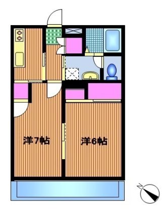 杉崎コーポラス 間取り