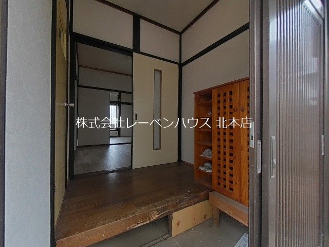 北本市東間4丁目平屋戸建て 玄関