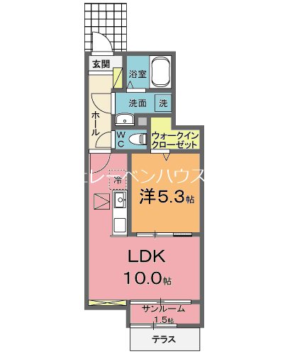 シャトンノアール鴻巣 間取り