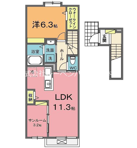 シャトンノアール鴻巣 間取り