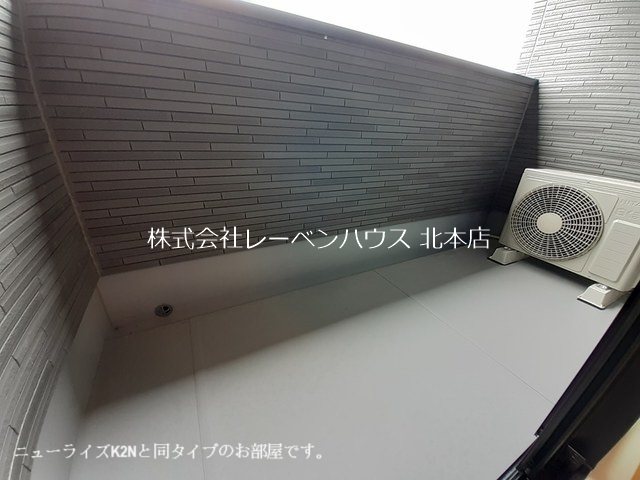 ベルフェリスD ベランダ